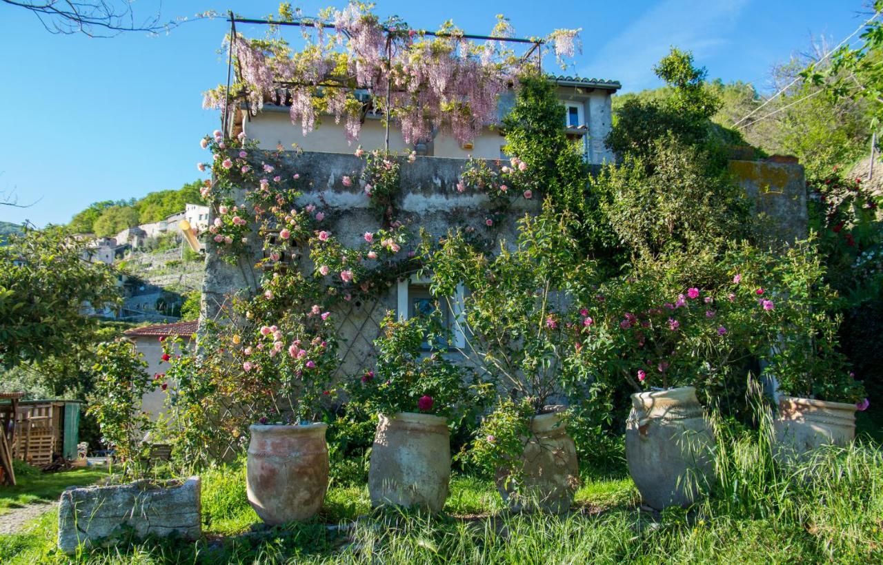 Antica Casa Del Canto Iara - Private Parking Calice Ligure Dış mekan fotoğraf